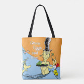 Dr. Seuss Groene Eieren & Ham Water Scène Tote Bag (Achterkant)