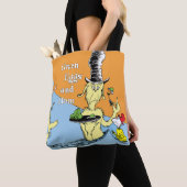 Dr. Seuss Groene Eieren & Ham Water Scène Tote Bag (Dichtbij)