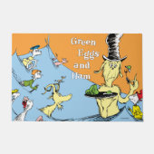 Dr. Seuss Groene Eieren & Ham Waterscène Deurmat (Voorkant)