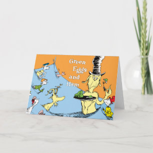 Dr. Seuss Groene Eieren & Ham Watertaferelen Kaart