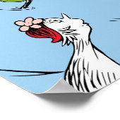 Dr. Seuss Groene Eieren & Ham Watertaferelen Poster (Hoek)