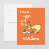 Dr. Seuss | Groene eieren met ham Briefkaart (Voorkant / Achterkant)