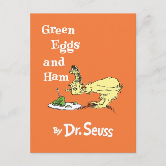 Dr. Seuss | Groene eieren met ham Briefkaart (Voorkant)