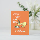 Dr. Seuss | Groene eieren met ham Briefkaart (Staand voorkant)