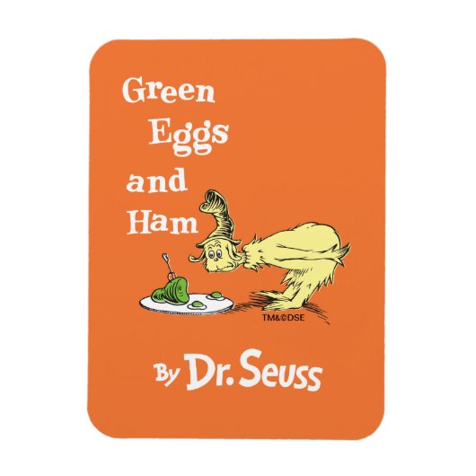 Dr. Seuss | Groene eieren met ham Magneet (Verticaal)