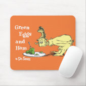 Dr. Seuss | Groene eieren met ham Muismat (Met muis)