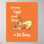 Dr. Seuss | Groene eieren met ham Poster (Voorkant)