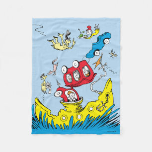 Dr. Seuss   Groene eieren met ham scène Fleece Deken