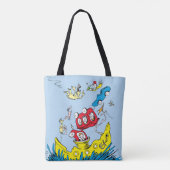 Dr. Seuss | Groene eieren met ham scène Tote Bag (Achterkant)