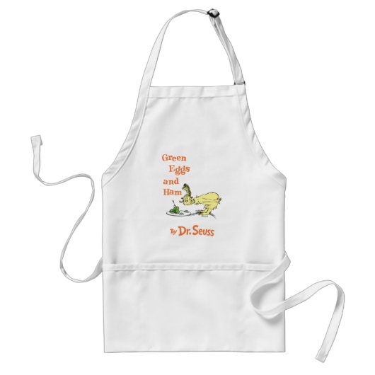 Dr. Seuss | Groene eieren met ham Standaard Schort (Voorkant)