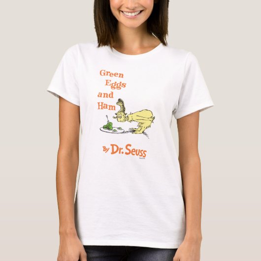 Dr. Seuss | Groene eieren met ham T-shirt (Voorkant)