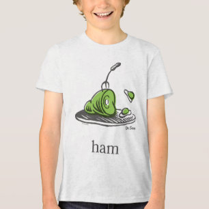 Dr. Seuss   Groene eieren met ham Tri-Blend Shirt