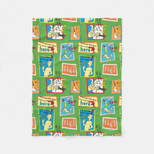 Dr. Seuss Groene Eieren met Ham Verhaal Citaten Fleece Deken