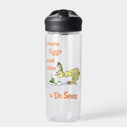 Dr. Seuss | Groene eieren met ham Waterfles (Voorkant)