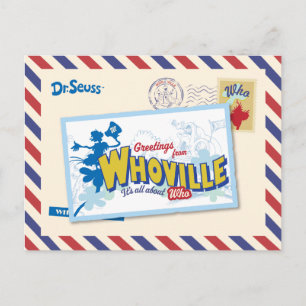 Dr. Seuss   Groeten van Who-ville Briefkaart