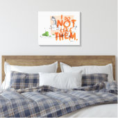 Dr. Seuss Guy-Am-I "Ik Hou Er Niet Van" Canvas Afdruk (Insitu (Slaapkamer))