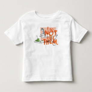 Dr. Seuss Guy-Am-I "Ik Hou Er Niet Van" Kinder Shirts