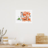 Dr. Seuss Guy-Am-I "Ik Hou Er Niet Van" Poster (Keuken)