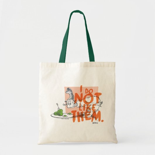 Dr. Seuss Guy-Am-I "Ik Hou Er Niet Van" Tote Bag (Voorkant)