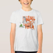 Dr. Seuss Guy-Am-I "Ik Hou Er Niet Van" Tri-Blend Shirt (Voorkant)