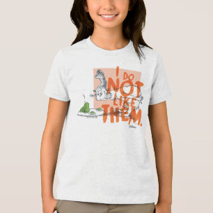 Dr. Seuss Guy-Am-I "Ik Hou Er Niet Van" Tri-Blend Shirt