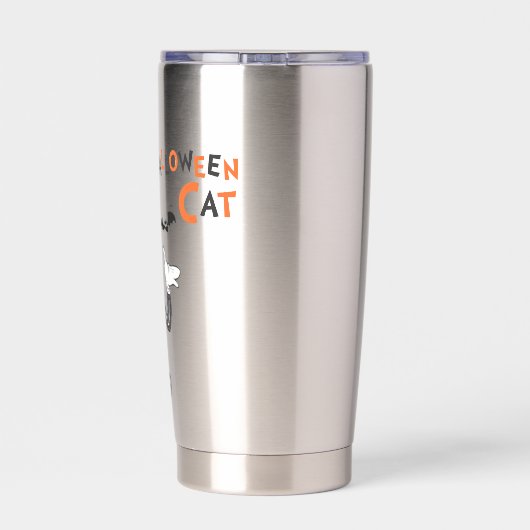 Dr. Seuss | Halloween Cat in het Pet Geïsoleerde Drinkbeker (Achterkant)