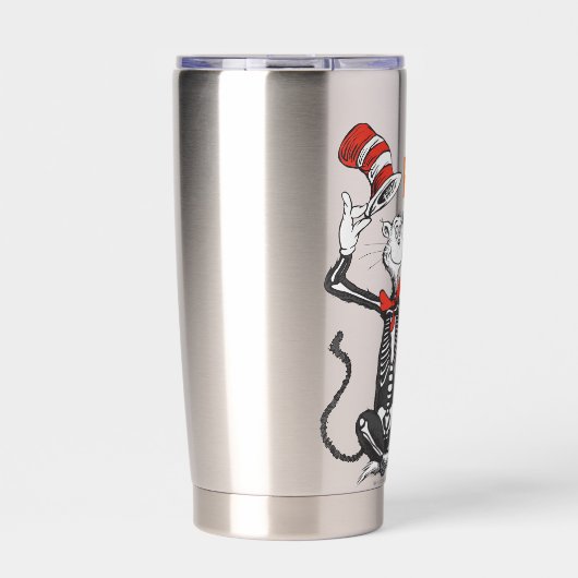 Dr. Seuss | Halloween Cat in het Pet Geïsoleerde Drinkbeker (Voorkant)