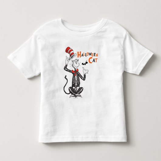 Dr. Seuss | Halloween Cat in het Pet Kinder Shirts (Voorkant)