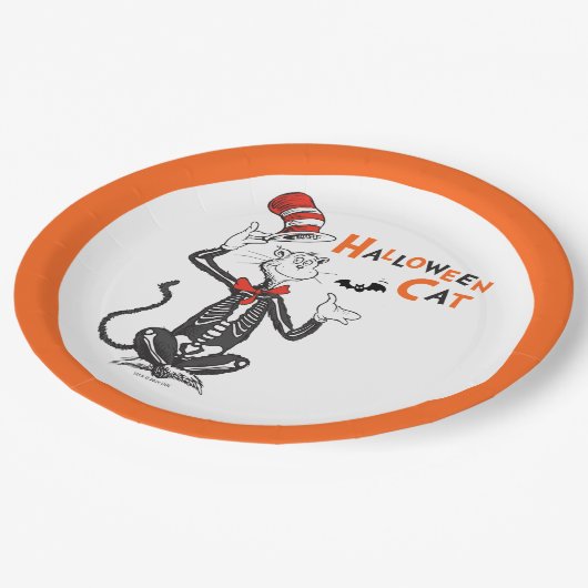 Dr. Seuss | Halloween Cat in het Pet Papieren Bordje (Gekanteld)