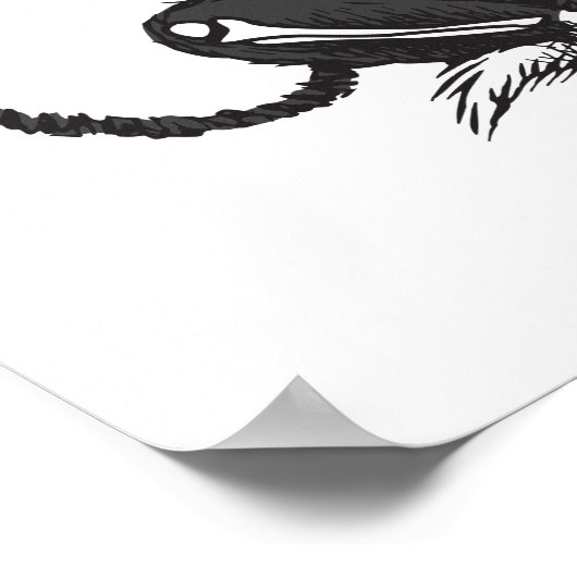 Dr. Seuss | Halloween Cat in het Pet Poster (Hoek)