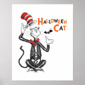 Dr. Seuss | Halloween Cat in het Pet Poster (Voorkant)