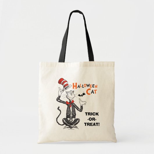 Dr. Seuss | Halloween Cat in het Pet Tote Bag (Voorkant)