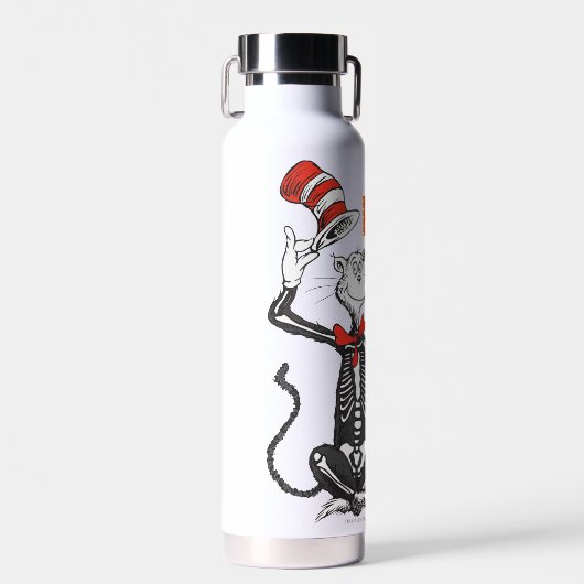Dr. Seuss | Halloween Cat in het Pet Waterfles (Voorkant)