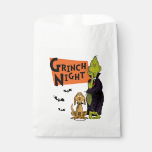 Dr. Seuss   Halloween Grinch Nacht Grafisch Bedankzakje