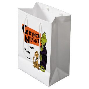 Dr. Seuss   Halloween Grinch Nacht Grafisch Medium Cadeauzakje