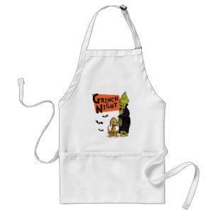 Dr. Seuss   Halloween Grinch Nacht Grafisch Standaard Schort