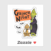 Dr. Seuss | Halloween Grinch Nacht Grafisch Sticker (Vel)