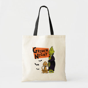 Dr. Seuss   Halloween Grinch Nacht Grafisch Tote Bag