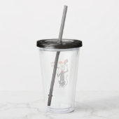 Dr. Seuss | Halloween Kat in de Hoed Acryl Drinkbeker (Achterkant)