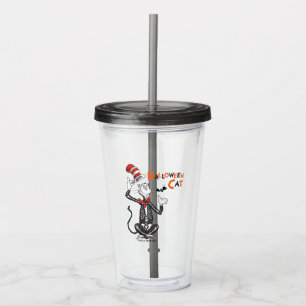 Dr. Seuss Halloween Kat in de Hoed Acryl Drinkbeker