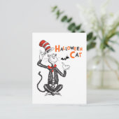 Dr. Seuss | Halloween Kat in de Hoed Briefkaart (Staand voorkant)