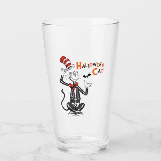 Dr. Seuss | Halloween Kat in de Hoed Glas (Voorkant)