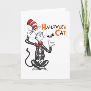 Dr. Seuss   Halloween Kat in de Hoed Kaart