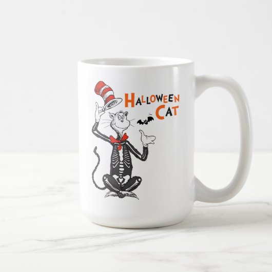 Dr. Seuss | Halloween Kat in de Hoed Koffiemok (Rechts)