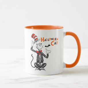 Dr. Seuss   Halloween Kat in de Hoed Mok