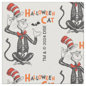 Dr. Seuss | Halloween Kat in de Hoed Stof (Close Up)
