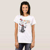 Dr. Seuss | Halloween Kat in de Hoed T-shirt (Voorkant volledig)