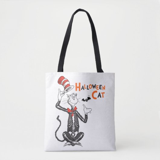 Dr. Seuss | Halloween Kat in de Hoed Tote Bag (Voorkant)