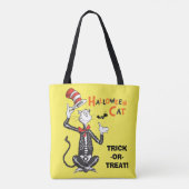 Dr. Seuss | Halloween Kat in de Hoed Tote Bag (Achterkant)