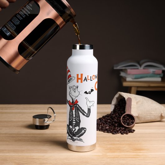 Dr. Seuss | Halloween Kat in de Hoed Waterfles (Koffie)